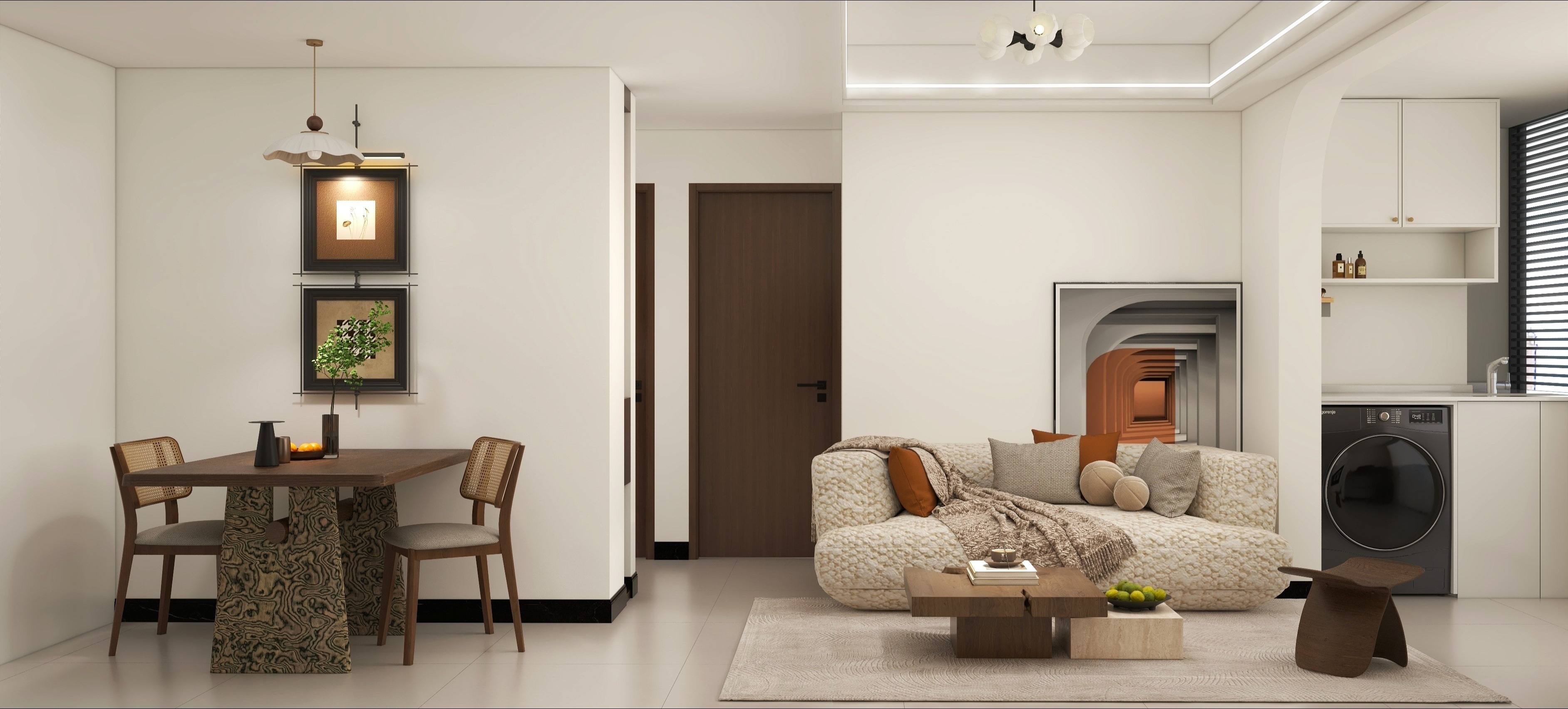 Modern minimalist home style