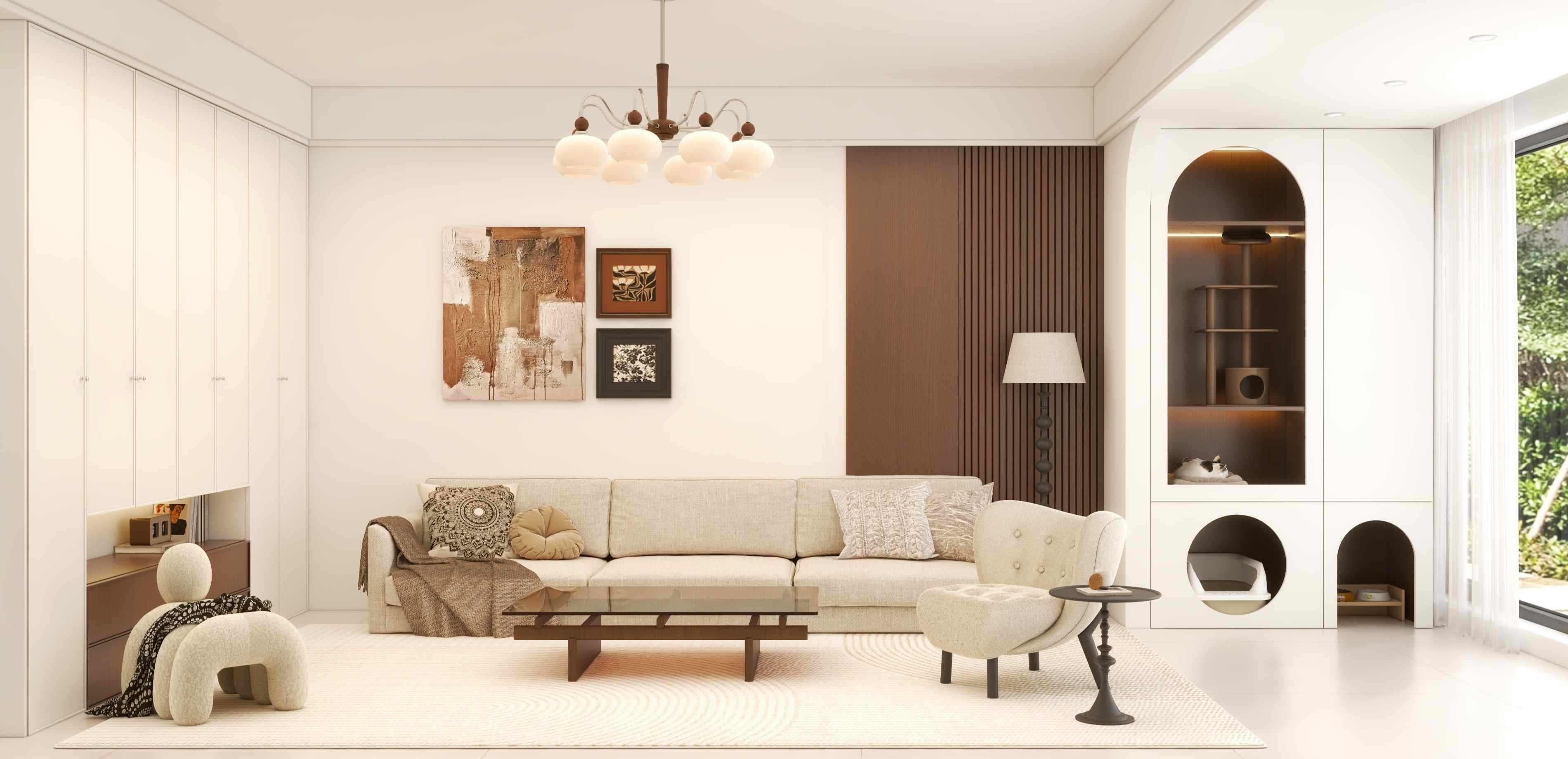 Cream-style home design